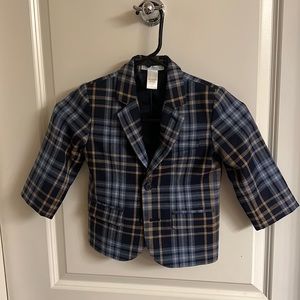 Janie & Jack plaid blazer size 2T